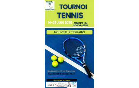 Tournoi Open du 14 au 29 juin 2025